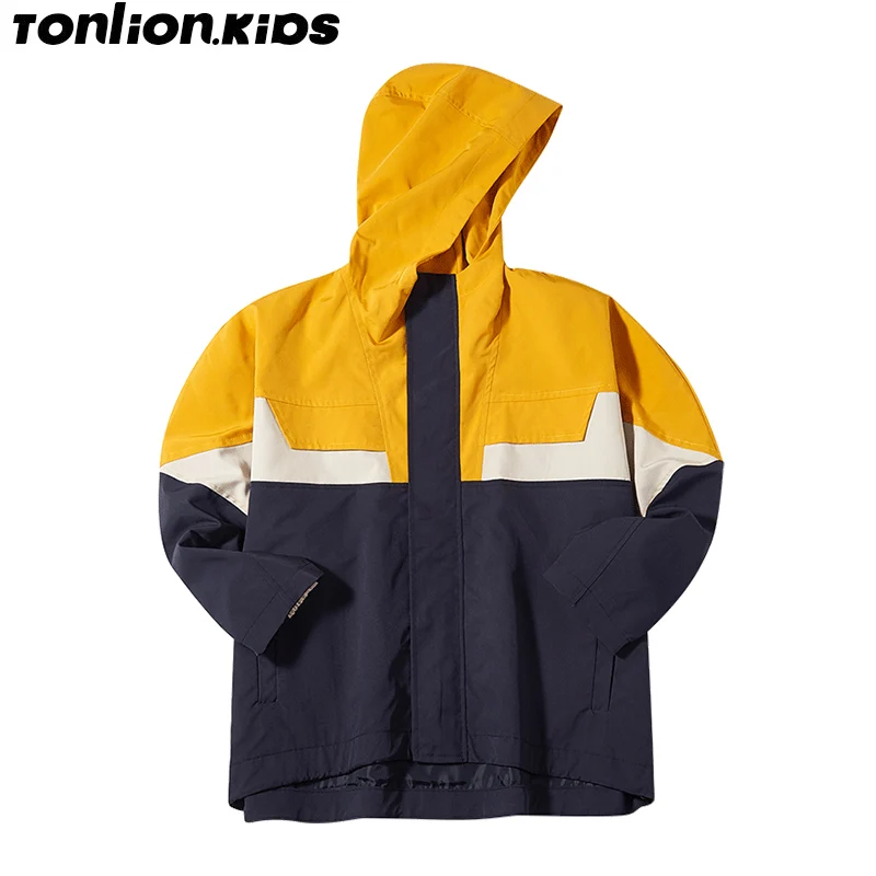 TON LION KIDS Fried Street Jacket Spring and Autumn Casual Fashion All ...
