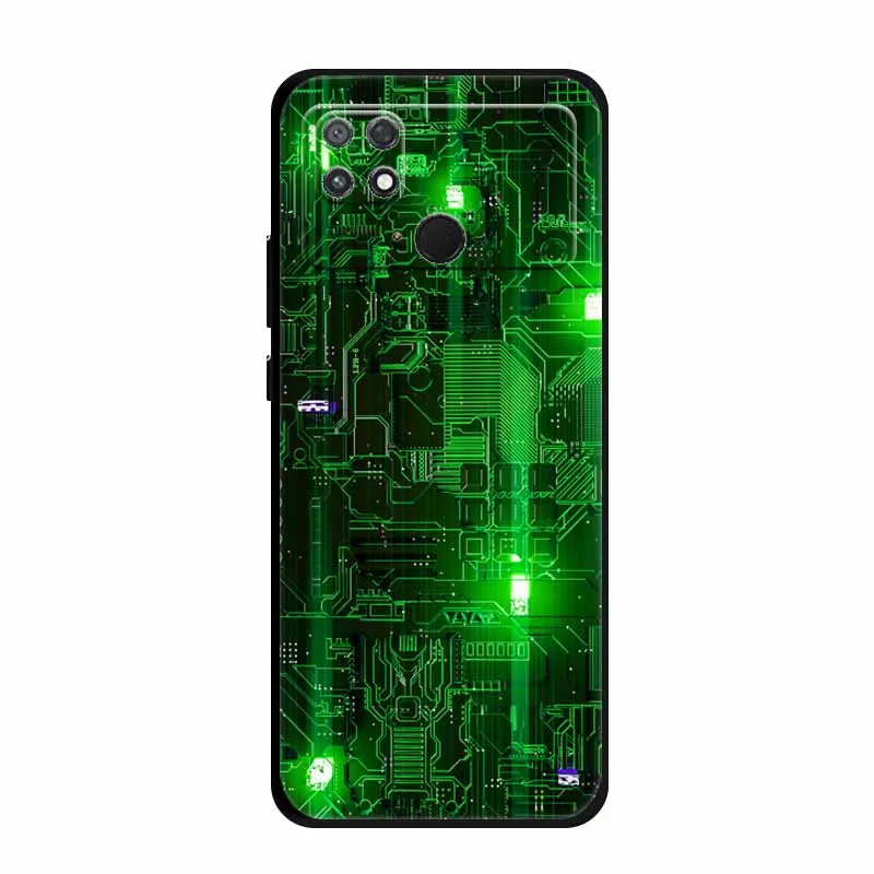 Stylish Soft TPU Silicone Back Cover for Xiaomi Poco C40 - Fashionable Protection Bumper Case