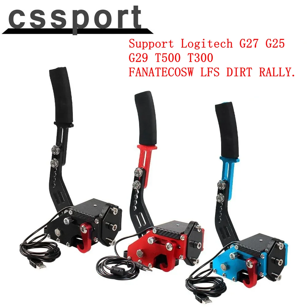 Brake System Handbrake For Rally For Logitech G29/G27/G25 PC Hall Sensor USB SIM Racing Racing Games T300 T500 HB-1009 racing handbrake