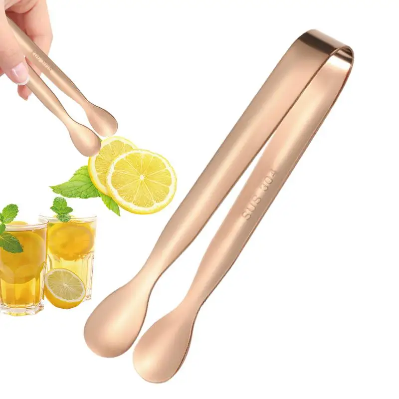 

Mini Ice Sugar Stainless Buffets Tongs Wedding Party Candy Buffet Bar Home Kitchen Tools Portable Outdoor BBQ Ice Cream Tools