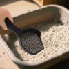 2Pcs Cat Litter Scoop Plastic Ergonomic Handle Fine Sifting Design for Litter Box Reptile Habitat Cleaning Efficient Pet Waste 2