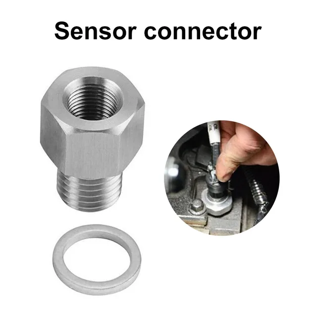 Oil Pressure Sensor Adapter Male to NPT Female Car Oil Pressure Sensor Adapter Connector Car
