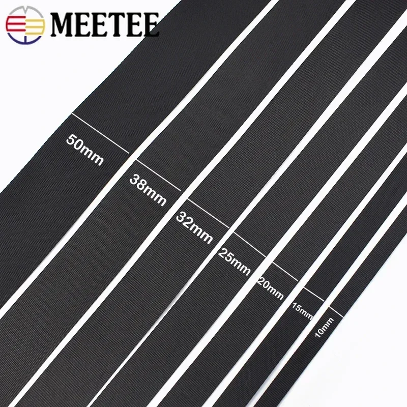 Nylon Webbing Band 5Meters 10-100mm Bag Backpack Strap Pet Collar Belt Tape DIY Garment Ribbon Sewing Accessories nylon webbing tape nylon webbing webbing ribbon
