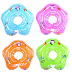 Swimming Baby Accessories Neck Ring Tube Safety Infant Float Circle for Bathing Inflatable Flamingo Inflatable Water Dropship