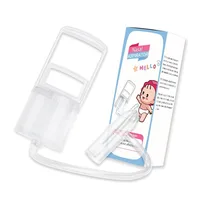 Nasal Mucus Baby Nasal Aspirator Booger Removers Nasal Obstruction Relief Nose Sucker Non-invasive Nose Tip Hand Pump