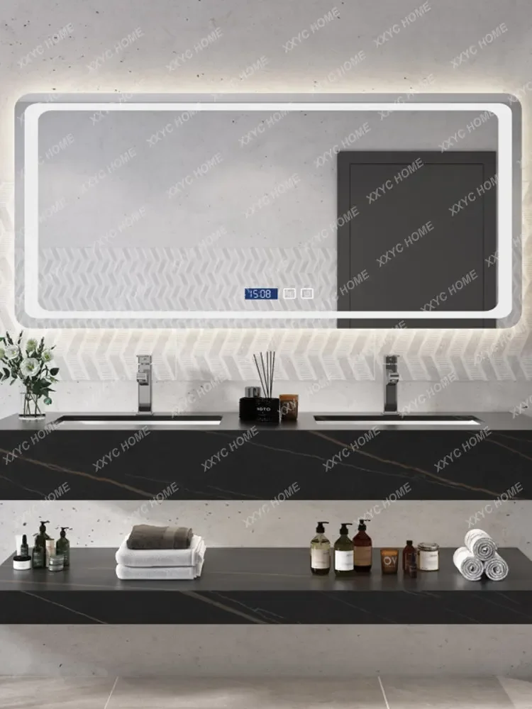 Bathroom Cabinet Combination Bathroom Wash Basin Cabinet Modern Minimalist Washbasin Hotel