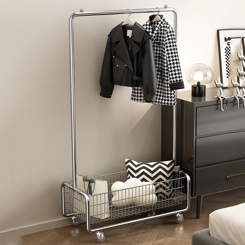 

Hanger Shelf Clothes Rack Modern Rail Cabinets Wall Clothing Rack Space Saving Corner Perchero Pared Home Furniture WJ30XP