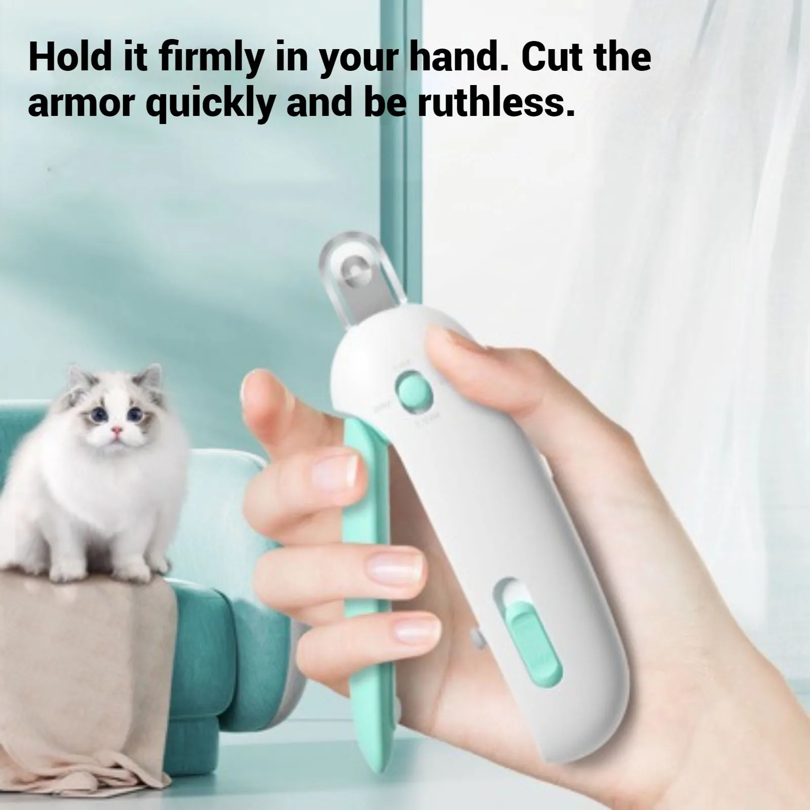 Dog Combs for Grooming Long Hair Cat Nail Clipper With Adjustable Aperture Dogs Nail Trimmer With 4 Gears & Dog And Cat Combo