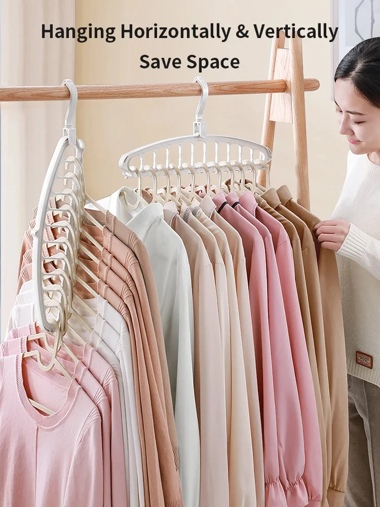 

Вешалка для одежды Joybos, вешалка для одежды с несколькими портами, вращение на 360 °, органайзер для одежды, вешалки для хранения одежды