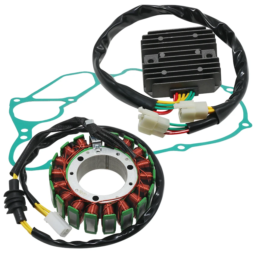 오토바이 고정자 코일 및 레귤레이터 정류기 및 개스킷 발전기 커버 세트, 혼다 VT1100 VT1100C 섀도우 스피릿 액세서리