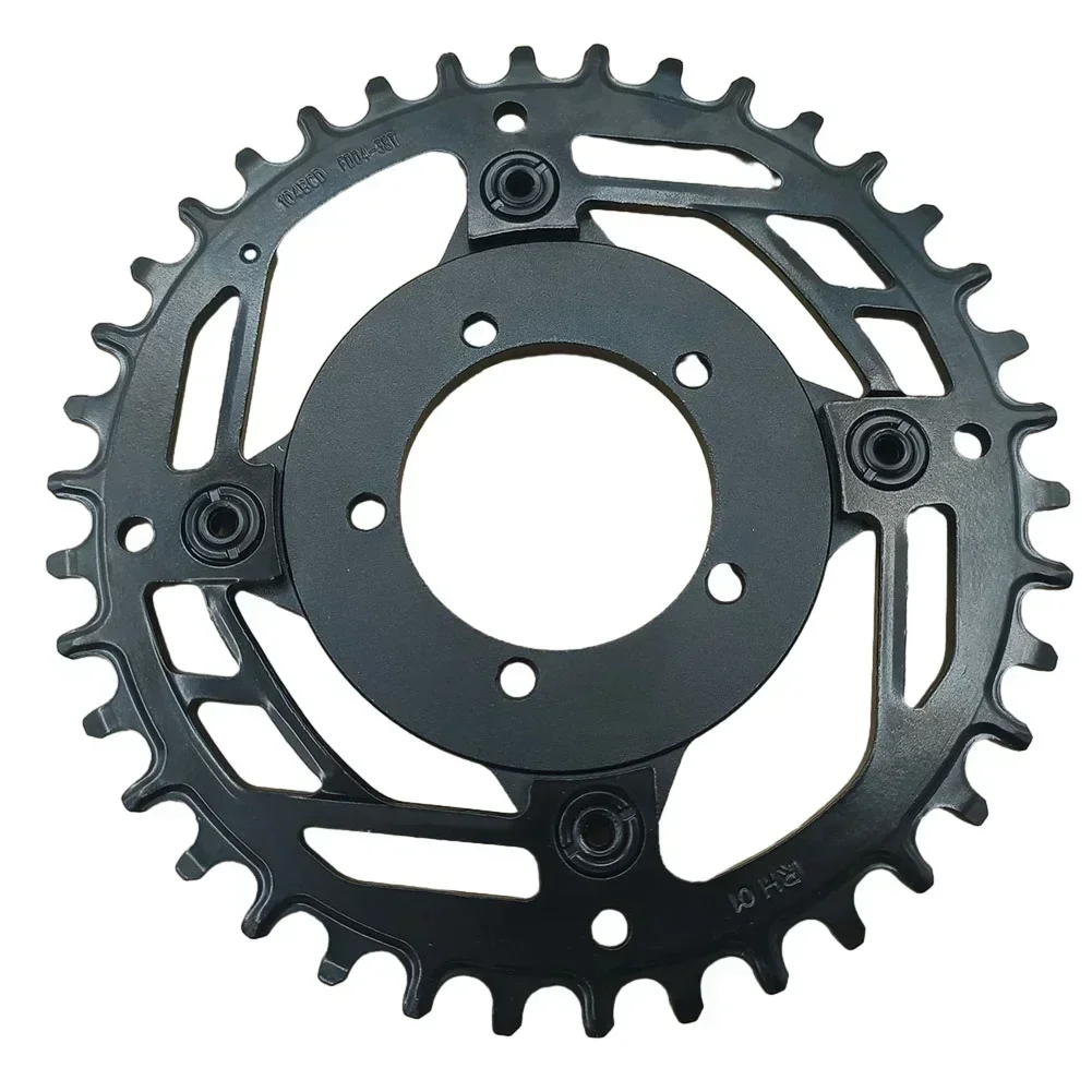 Adaptateur De Plateau 130BCD Pour Moteur Bafang HD/G320 - Compatible Plateaux 38T à 56T - En Acier, Léger (136 G) - 10
