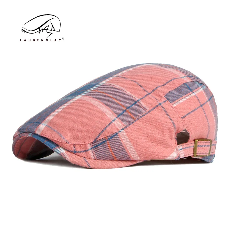 Men's Women's Newsboy Hat Flat Adjustable Plaid Ivy Gatsby Cabbie Driving Golf Hat Beretbbie Gatsby Driving Cap