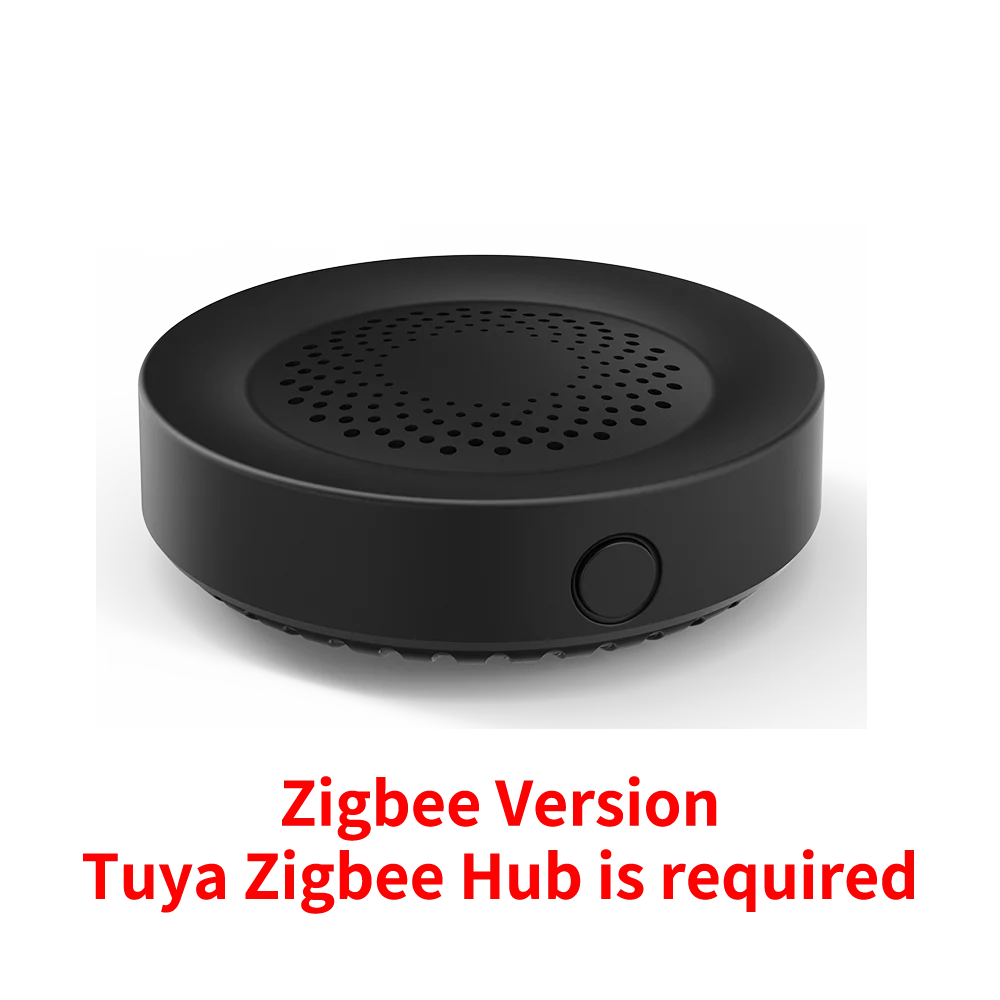 Tuya Zigbee WiFi Sirene Alarm für Smart Home Security 100 dB Lautsprecher funktioniert mit Alexa Yandex Alice erforderlich Tuya Zigbee Hub.