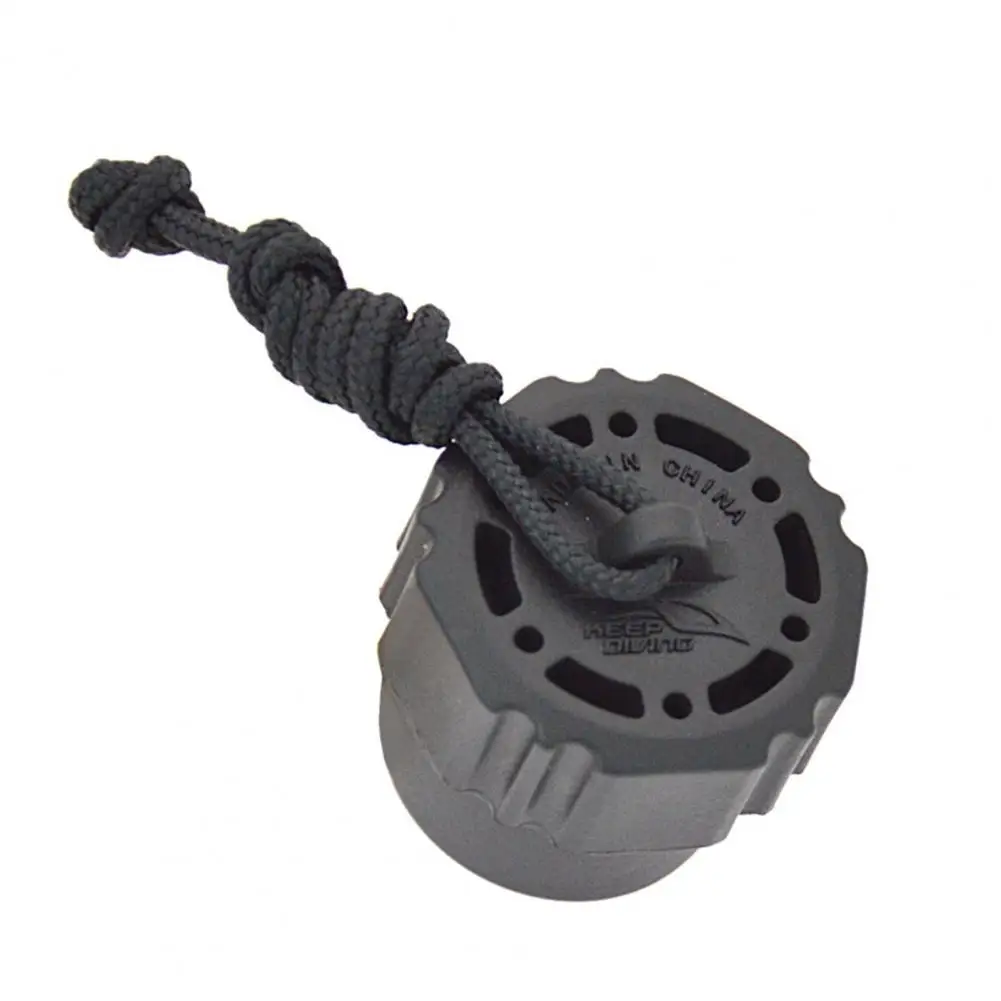 Scuba Diving Regulator First 1ST Stage DIN Plastic Steel Material Dust Cap Protector Cover Tank Valve Plug Dustproof Accessories