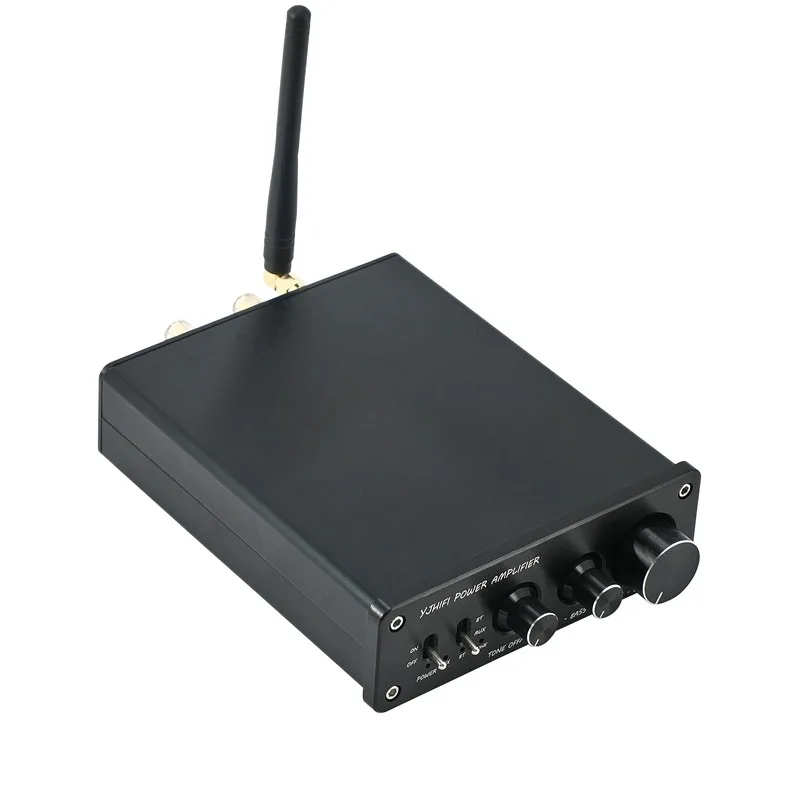 

DC24-48V 300 Вт * 2 2,0 канальный стерео TPA3255 HIFI класс D Мини Настольный цифровой QCC3034 Bluetooth 5,1 аудио усилитель