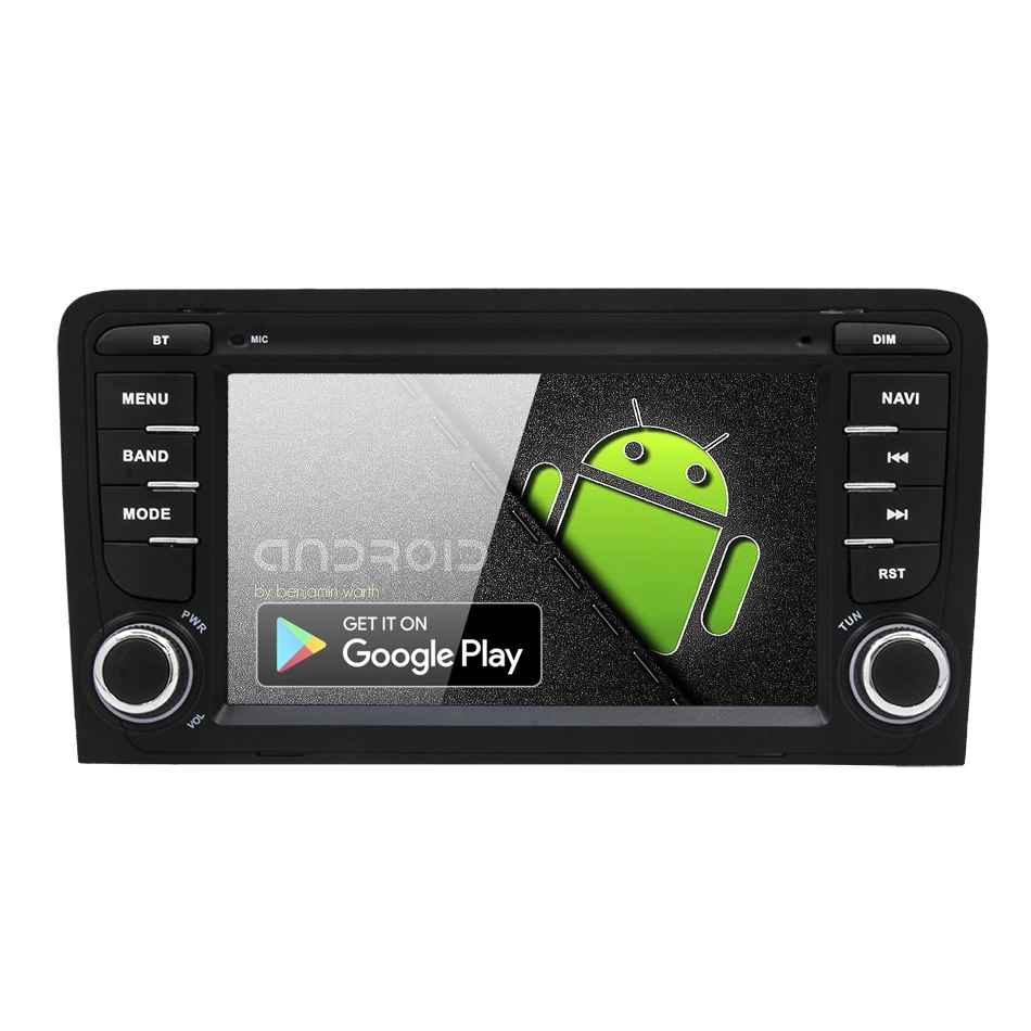 For Audi A3 8P S3 RS3 GPS Navigation CarPlay Auto DSP 2 Din Android 11