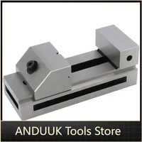 QKG50 High Precision Machine Vise 2" 2 Inch Fast Moving CNC Gad Tongs Plain For Surface Grinding Milling EDM Machine 1