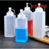 1/3/5PCS 800/1000ml Plastic Sauce Bottles Squeeze Sauce Flask Large Caliber Dustproof Household Seasoning Flask Kitchen 1