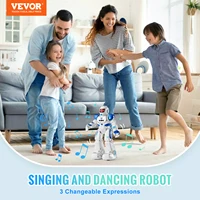 VEVOR RC Robot Action Walking Singing Dancing Figure Gesture Sensor Toys for Age 3+ Kids Boys Girls Birthday Gift Present 2