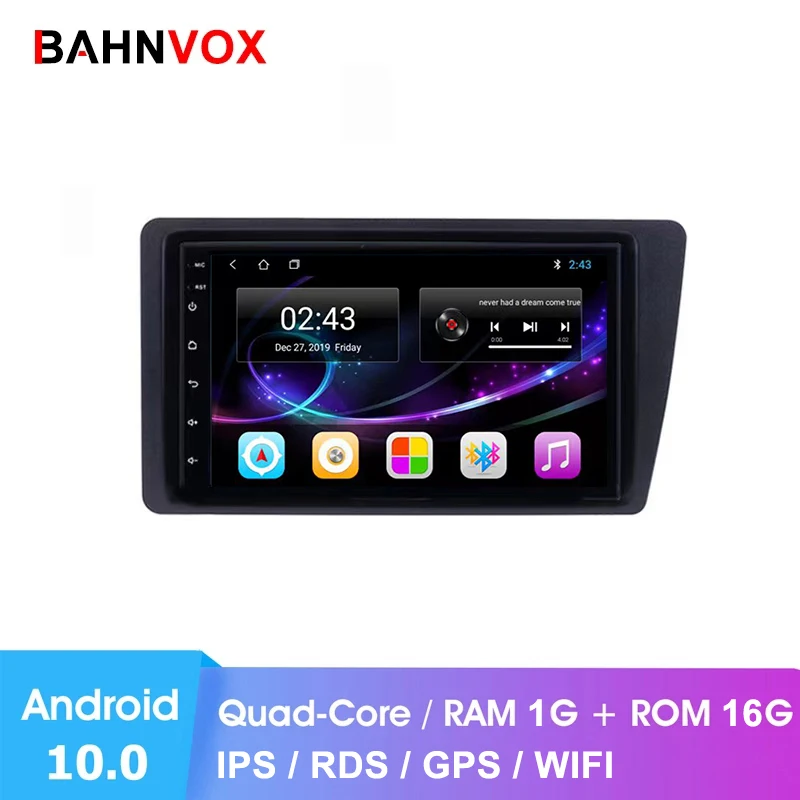 

Автомобильная магнитола для Honda Civic 10,0, 2001, 2004, 7 дюймов, Android 2005