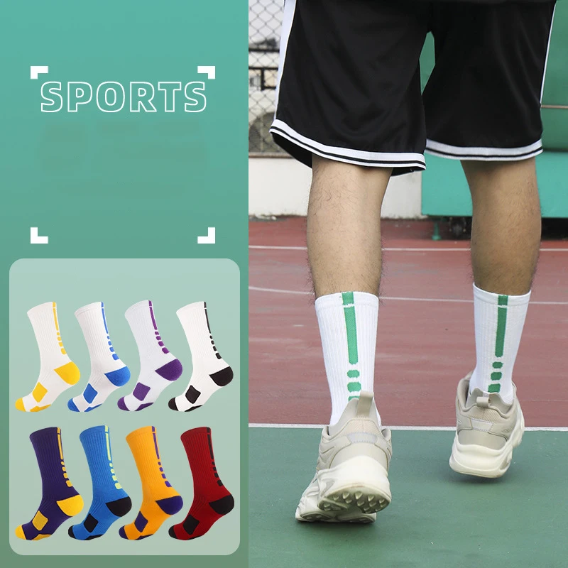 Men Sock Sports Women Compression Crossborder Supply Breathable Running Riding Cycling Over Knee Basketball Biking Hockey Soccer compression socks running socks basketball socks