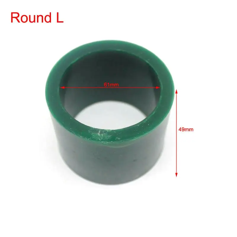 Bracelet Wax Tube for Bangle Model Making Round Oval Hollow Carving Waxes Jewelry Moulding Tools