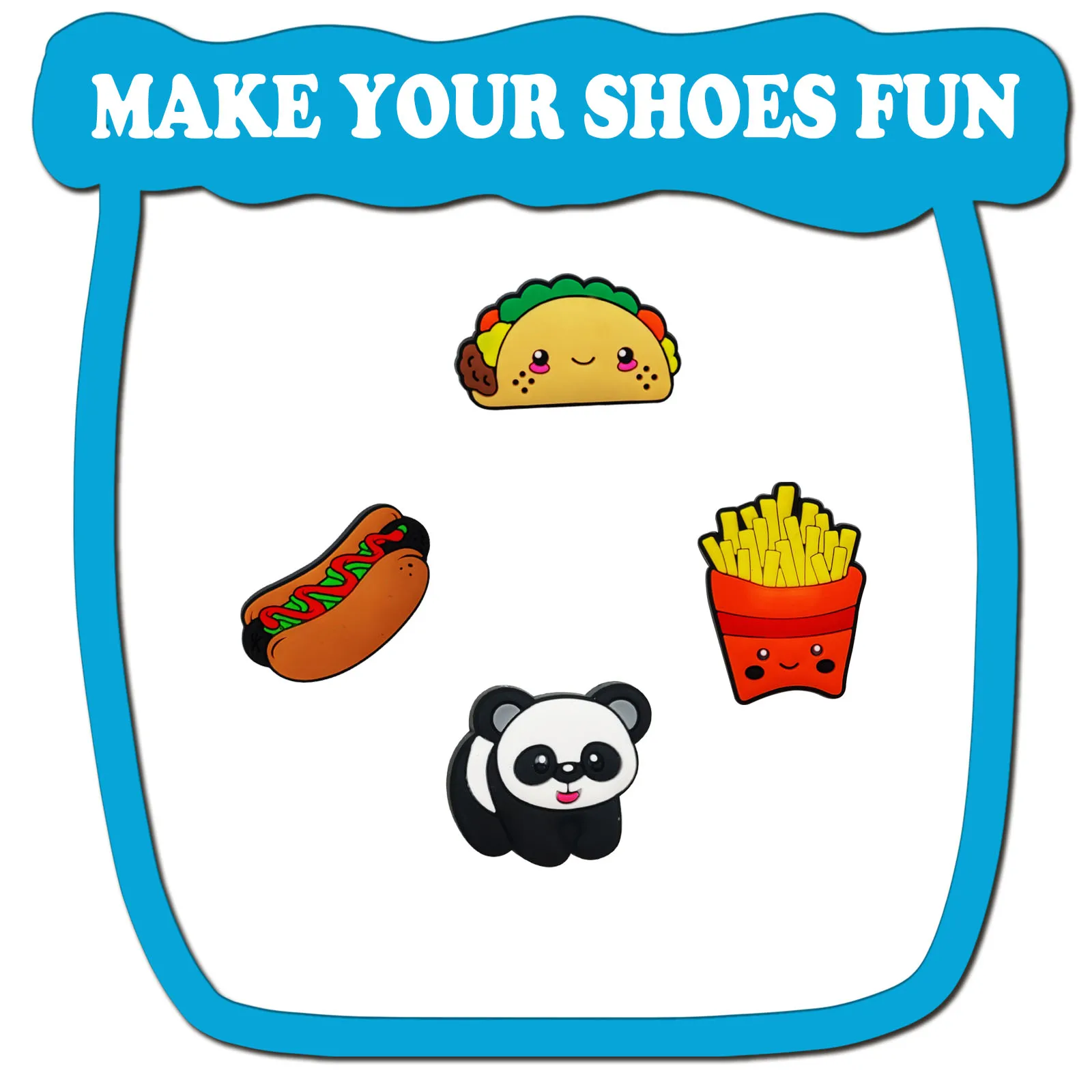 Shoe Charms Random 10-200Pcs For Christmas Birthday Party Gift