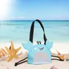 Beach Mesh Bag Cute Crab Shaped Shell Bags for Holding Beach Shell ,Toys Collecting Storage Bags for Kids Sand Tools Organizer 1
