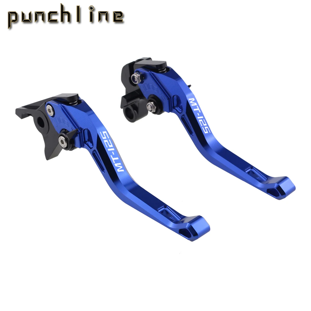 Fit For MT-125 2014-2020 MT 125 MT125 2015 2016 2013 Motorcycle CNC Accessories Short Brake Clutch Levers Adjustable Handle Set 5