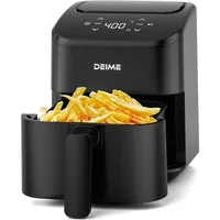 2025 NEW DEIME Air Fryer 3 Qt, Small Airfryer Digital Space Saving Compact, Bake, Reheat, Roasts for Quick Easy Meals 1