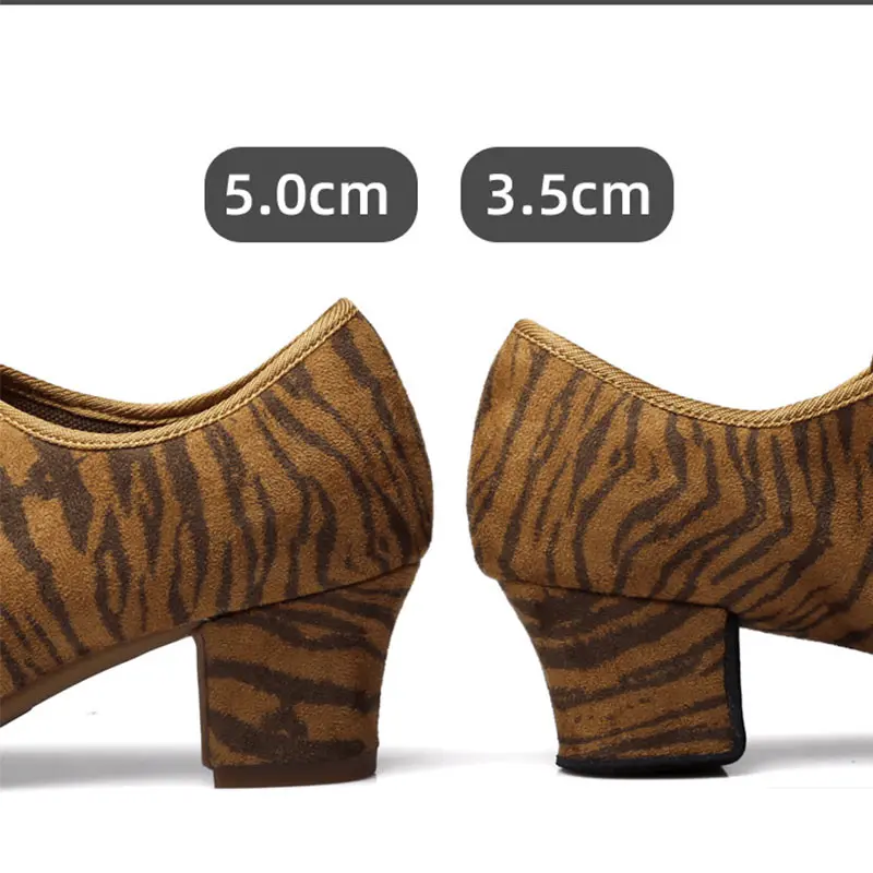 Latin Dance Shoes Woman Jazz High Heels Ballroom Salsa Latino Female Modern Training Dancing Sneakers Zapatos baile latino mujer