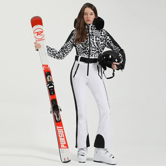 Ropa de nieve para mujer, conjunto de traje de esquí impermeable de 10k,  ropa de Snowboard