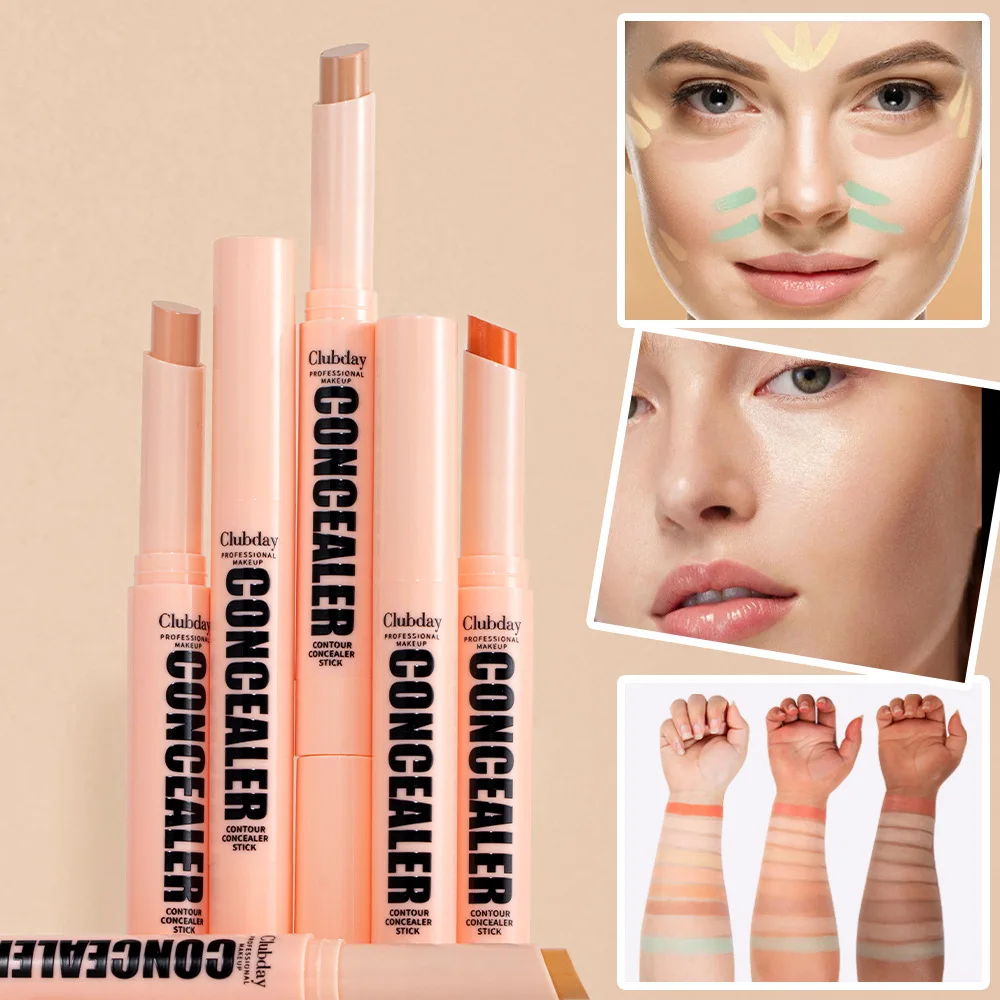 Clubdayfacebodyexplosion grooming shadow concealerpennatural three-dimensionalmattewaterprooftattoo cover up concealer concealer 3