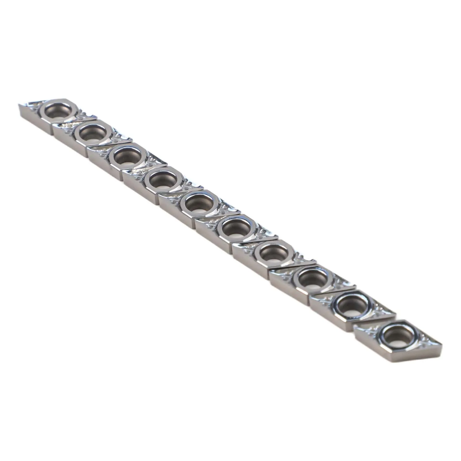 DCGT070204 AK Carbide Turning Inserts 10 Pack for Aluminum Cutting ...