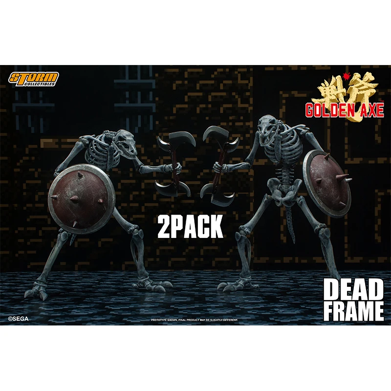 

Spot Original Storm Toys 1/12 Dead Frame (2 Pack) - Golden Axe Action Figure Model Decoration Collection Toy Birthday Gift