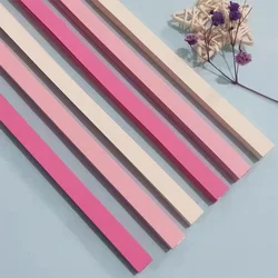 Vibrant Origami Star Paper Strips - 540 Sheets, 27 Colors for DIY Crafts and Home Decor (Macaron Powder540she)
