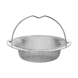 Premium Stainless Steel Hair Catcher and Drain Filter with Handle (1pcs)
