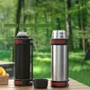 3000ML Black Household Stainless steel Thermos Bottle High-capacity Outdoors Motion Mountain Climbing Water Bottle Thermos Cup 3