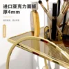 1pc Makeup Organizer Cosmetics Storage Holder Household Skin Care Products Dresser Bathroom Desktop Large Capacity Storage Shelf 4
