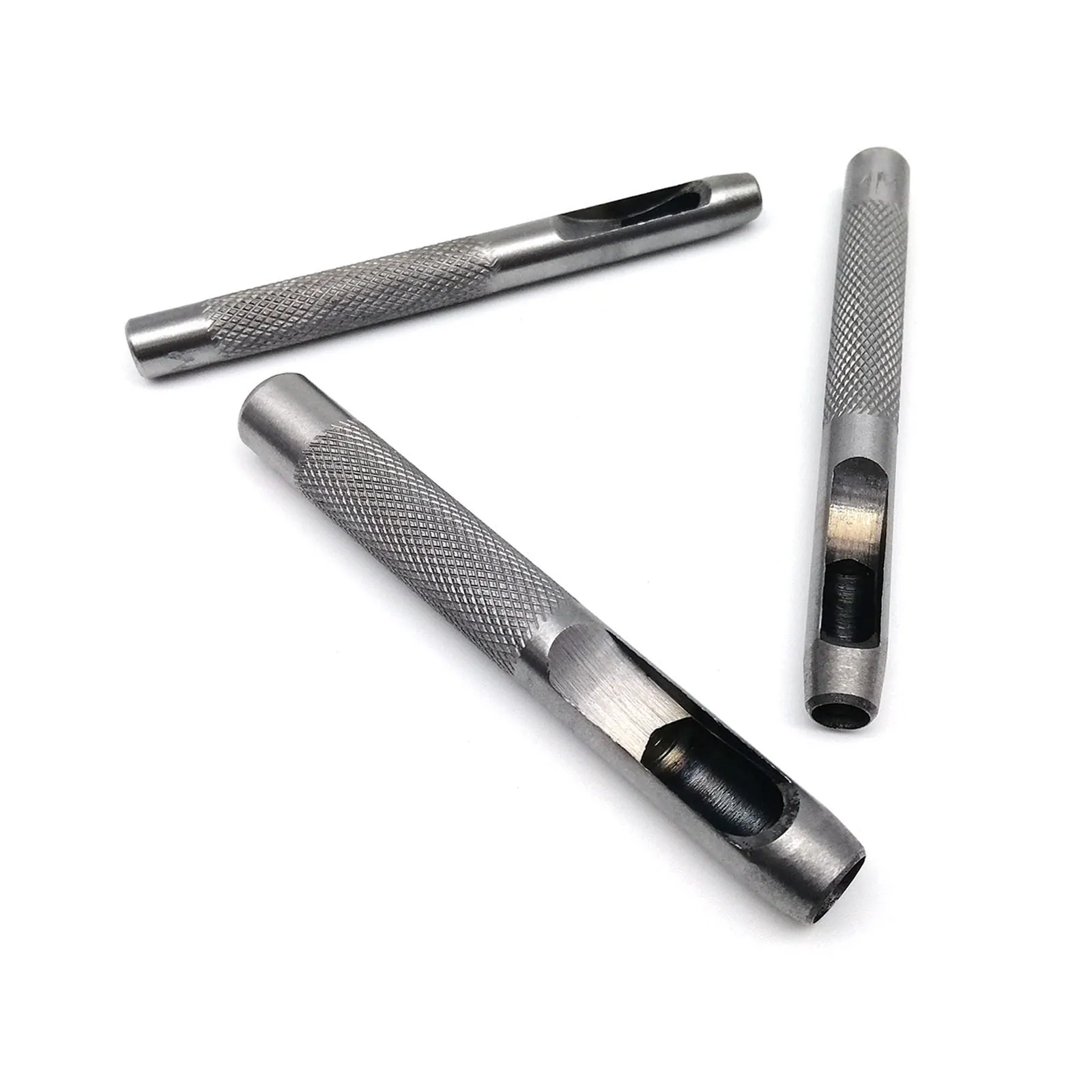 45# Steel Round Hole Punch Tool Hollow Cutter Puncher Gasket Rubber Leather Craft Belt Bag Clothing leather hole puncher round hole punch cutter set hole punch cutter set leather hole punch leather punch tool round hole punch set eyelet installation punch tool rivet punch tool