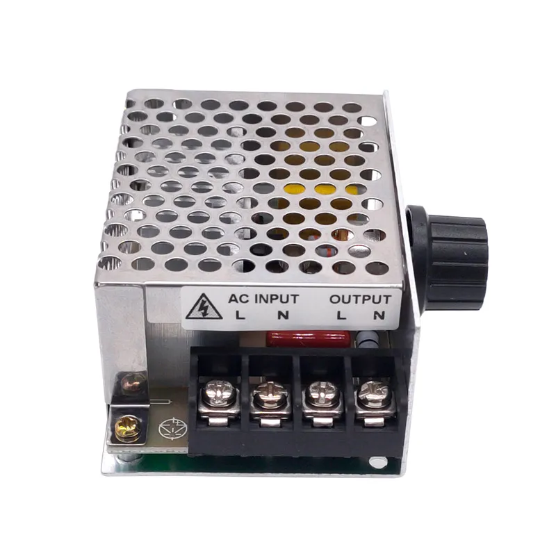 Régulateur de tension AC 220V, 4000W, Compact, Variable, vitesse