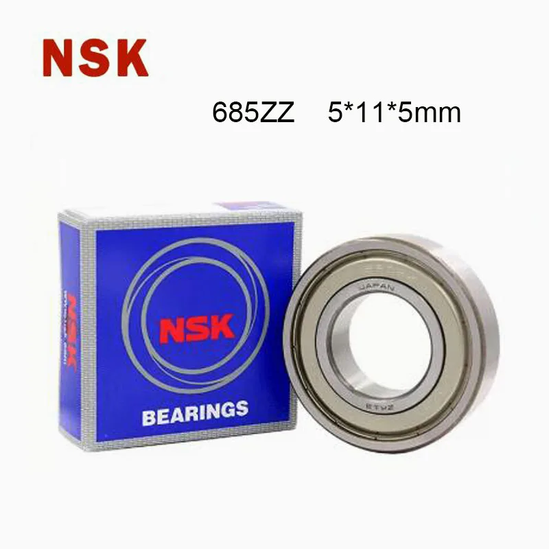 

Origin Japan NSK Bearing 685ZZ Bearing ABEC-7 5/10PCS 5x11x5 mm Miniature 685 ZZ Ball Bearings 618/5ZZ EMQ Z3V3 Quality