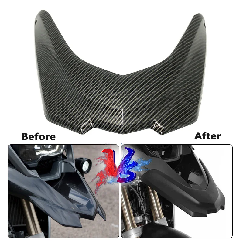 

Motorcycle Front Fender Beak Extension Wheel Cover Nose Fairing Beak Cowl Protector Guard For BMW R1200GS R 1200 GS LC 2013-2016