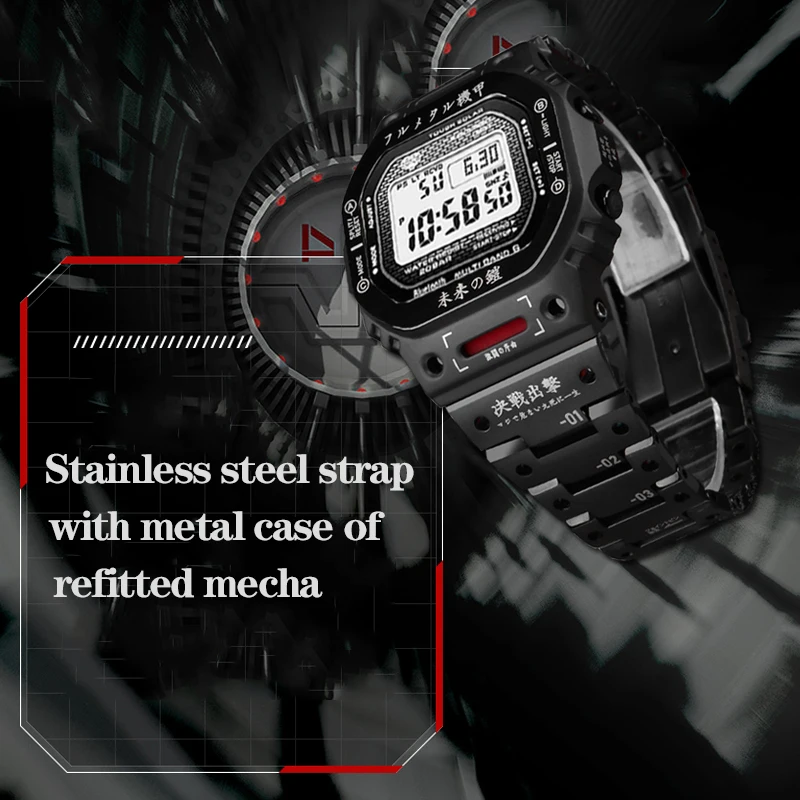 G-SHOCK DW-5600 メタルベゼル　腕時計 Amazon | G-SHOCK DW-5600互換 カスタムベゼル メタルシルバー