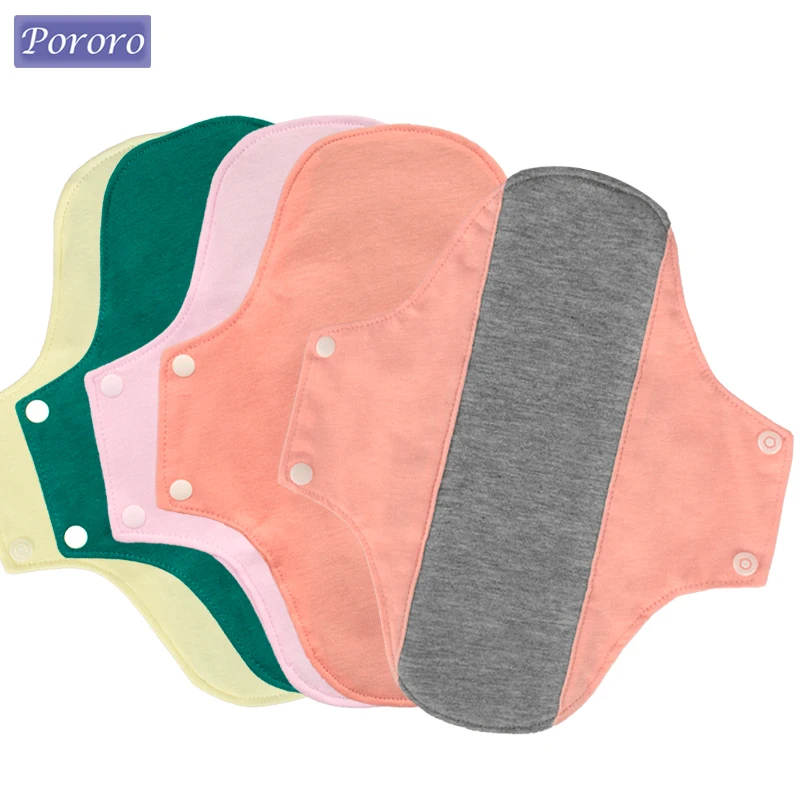 sanitary pads pororo lady care washable panty liner reusable sanitary towels graphene washable menstrual pads for women monthly period relief