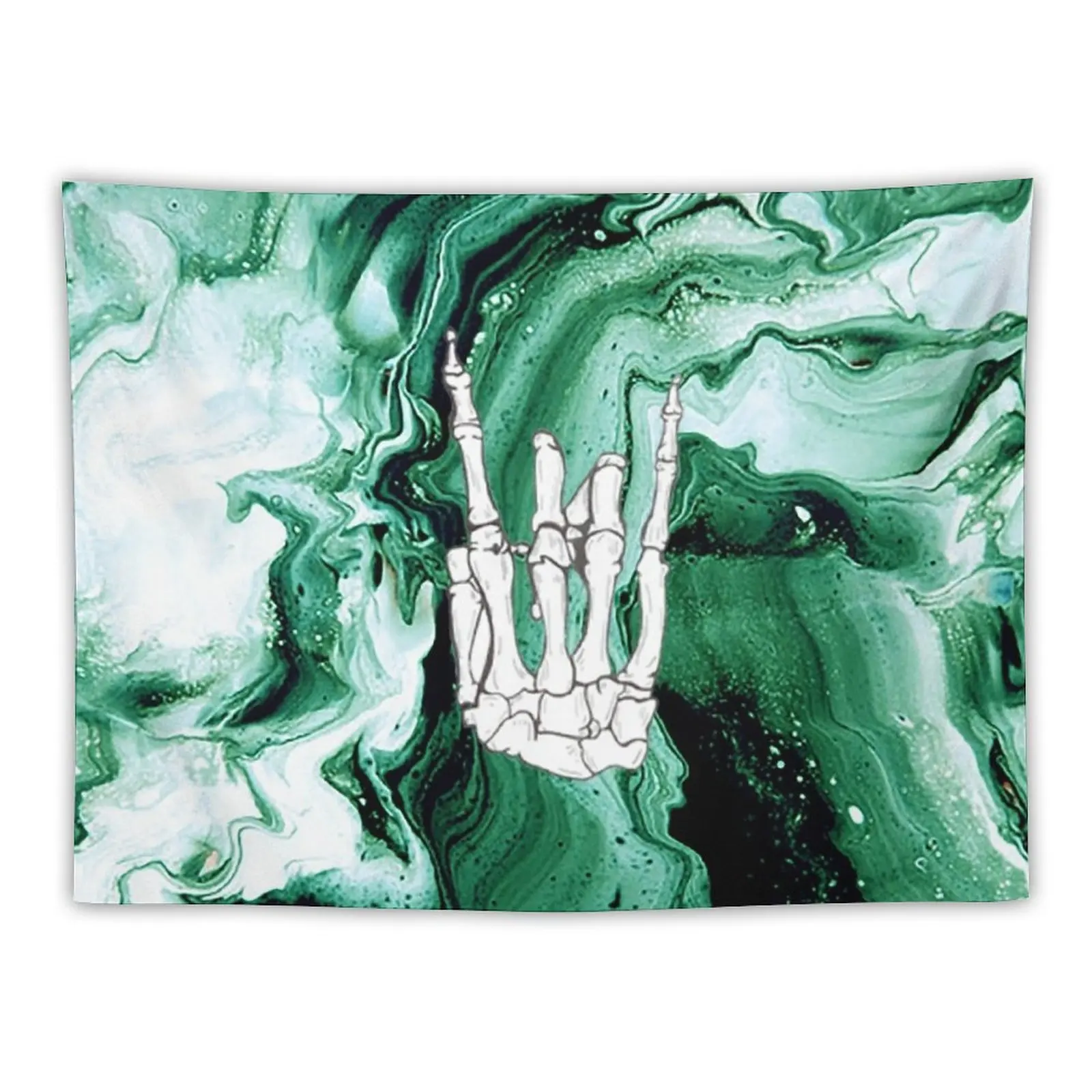 

Green Rock N Roll Tapestry Bed Room Decoration Decoration For Bedroom Wall Hanging Wall Home And Comfort Decor Tapestry