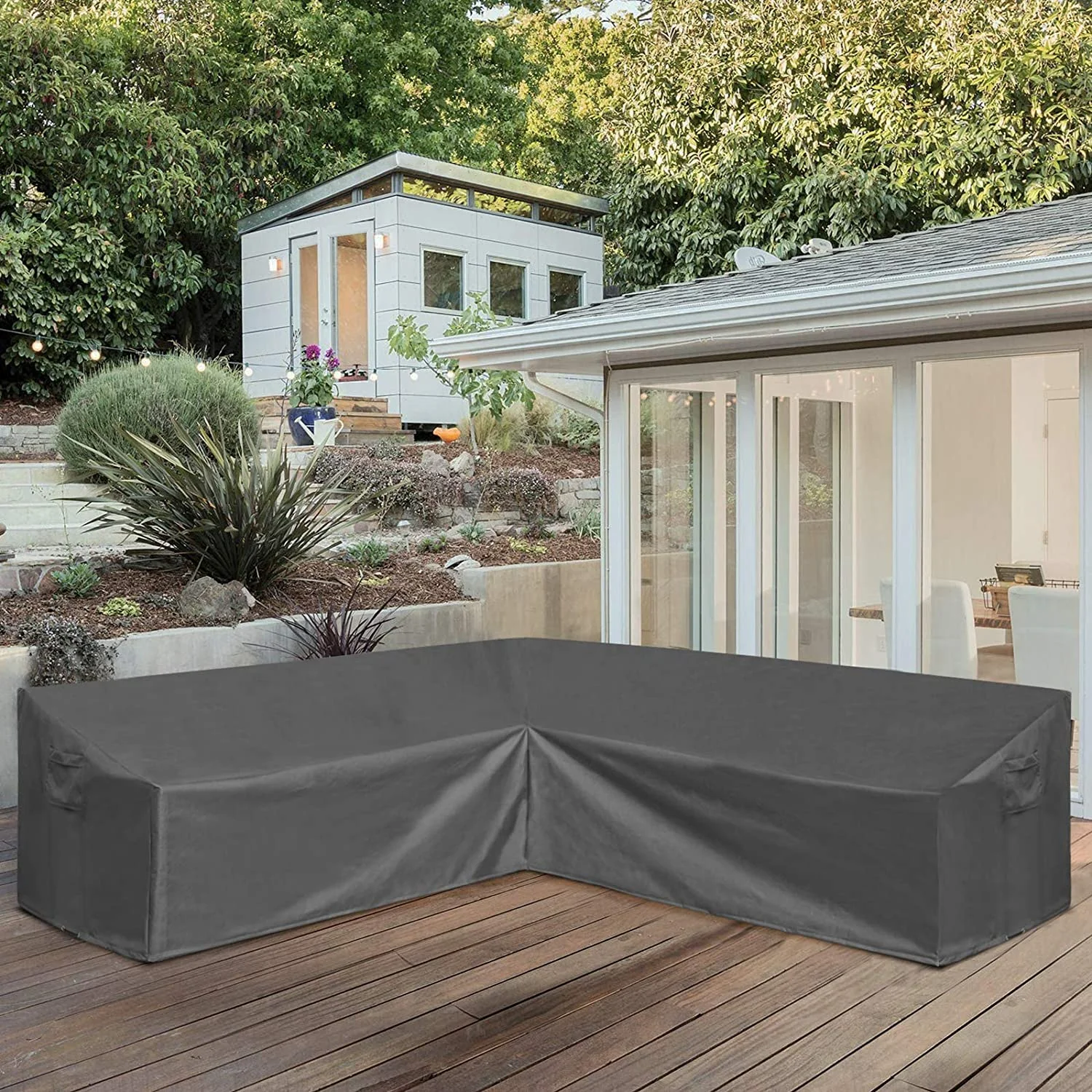 

wholesale OEM dust-poof Cheap 600D Patio Covers Waterproof furniture protection sofa cover