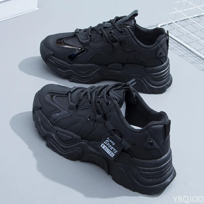 Vulcanized Shoes Chunky Sneakers Casual Women Chunky Sneakers