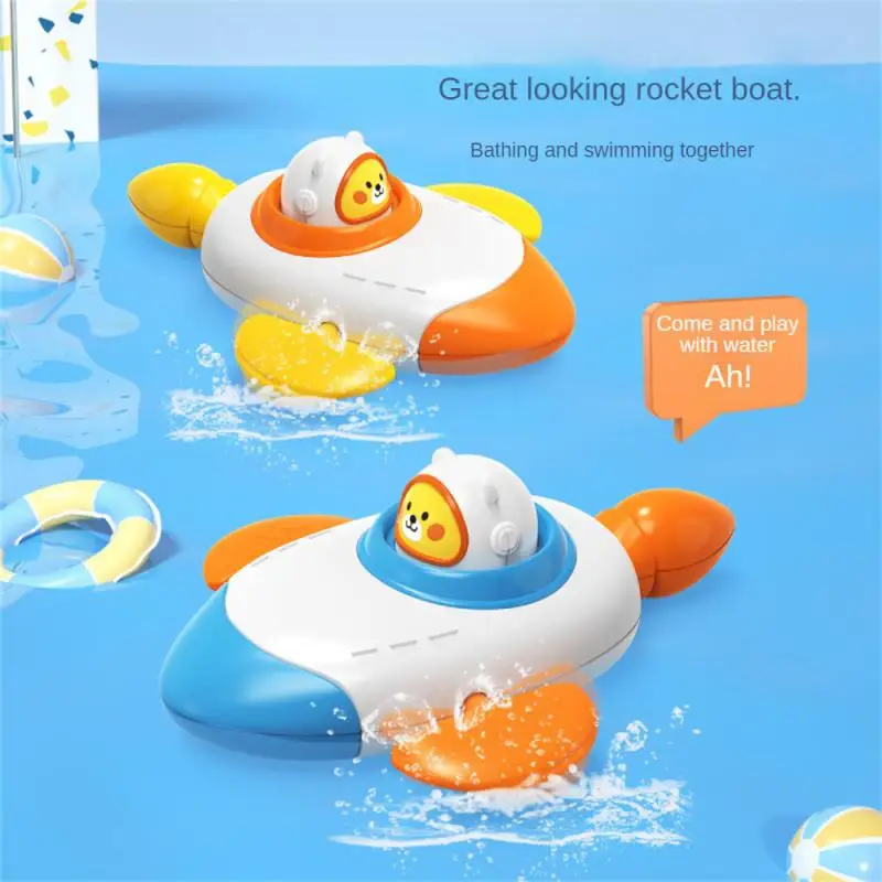 

Bathing Toys Clockwork Ship Boat Bathroom Baby Toy Toddler Baby Bath Toys Bath Toys Baby Electric Shower Water Toys