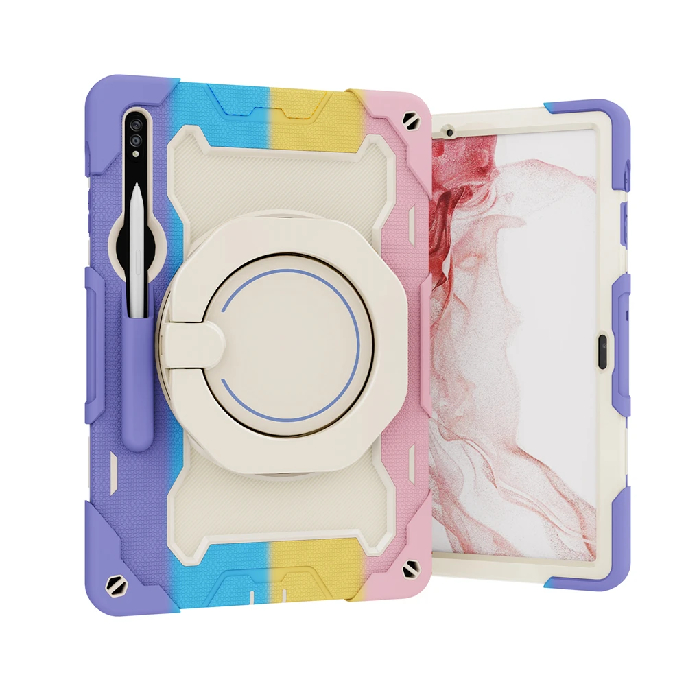Durable Kid-Friendly Shockproof 360 Rotating Tablet Case